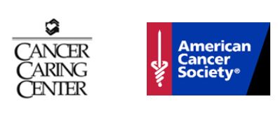 Cancer Caring Center logo, American Cancer Society logo